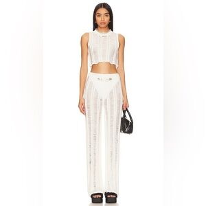 Superdown Taryn Fringe Pants New